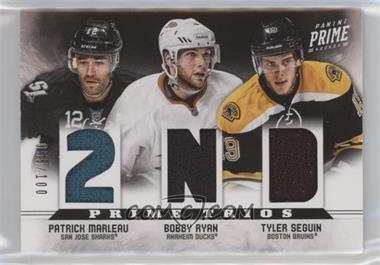 2012-13 Panini Prime - Prime Trios #19 - Bobby Ryan, Patrick Marleau, Tyler Seguin /100