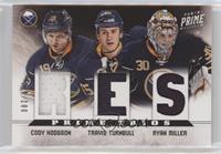 Cody Hodgson, Travis Turnbull, Ryan Miller #/100