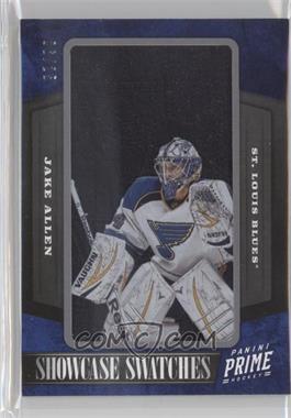 2012-13 Panini Prime - Showcase Swatches #42 - Jake Allen /25