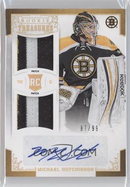 2012-13 Panini Rookie Anthology - [Base] - Rookie Treasures Patches #106 - Michael Hutchinson /99