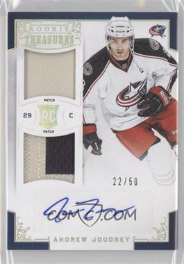 2012-13 Panini Rookie Anthology - [Base] - Rookie Treasures Patches #113 - Andrew Joudrey /50