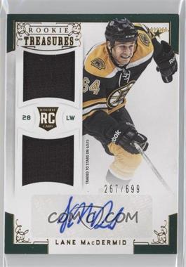 2012-13 Panini Rookie Anthology - [Base] #103 - Rookie Treasures - Lane MacDermid /699