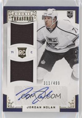 2012-13 Panini Rookie Anthology - [Base] #124 - Rookie Treasures - Jordan Nolan /499