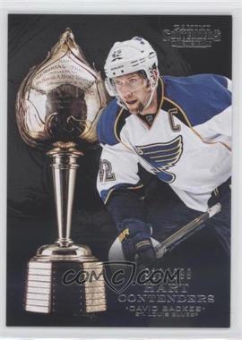 2012-13 Panini Rookie Anthology - Contenders Hart Contenders #H23 - David Backes /999