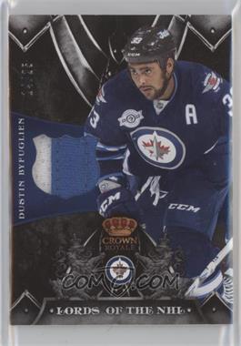 2012-13 Panini Rookie Anthology - Crown Royale Lords of the NHL - Prime #LN-DY - Dustin Byfuglien /25