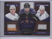 Dave Taylor, Justin Williams, Kyle Clifford #/50