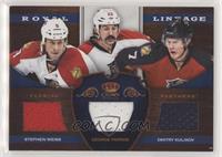 Dmitry Kulikov, George Parros, Stephen Weiss [EX to NM]