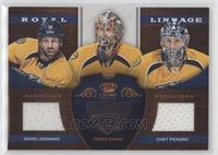 David Legwand, Chet Pickard, Pekka Rinne