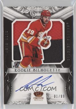 2012-13 Panini Rookie Anthology - Crown Royale Silhouette Materials - Prime #53 - Rookie Signature - Akim Aliu /99