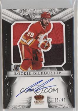 2012-13 Panini Rookie Anthology - Crown Royale Silhouette Materials - Prime #53 - Rookie Signature - Akim Aliu /99