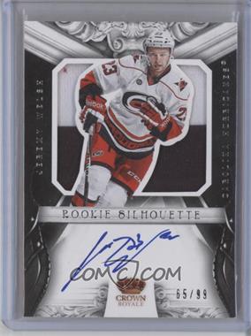 2012-13 Panini Rookie Anthology - Crown Royale Silhouette Materials - Prime #66 - Rookie Signature - Jeremy Welsh /99