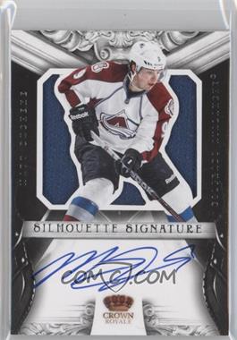 2012-13 Panini Rookie Anthology - Crown Royale Silhouette Materials #27 - Signatures - Matt Duchene