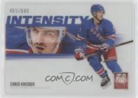 Chris Kreider [EX to NM] #/500