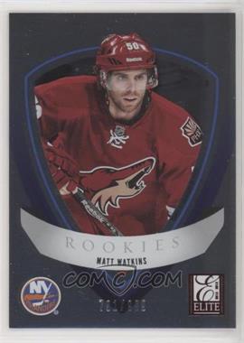 2012-13 Panini Rookie Anthology - Elite Rookies #47 - Matt Watkins /999