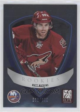 2012-13 Panini Rookie Anthology - Elite Rookies #47 - Matt Watkins /999