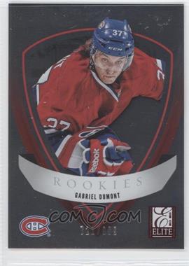 2012-13 Panini Rookie Anthology - Elite Rookies #9 - Gabriel Dumont /999