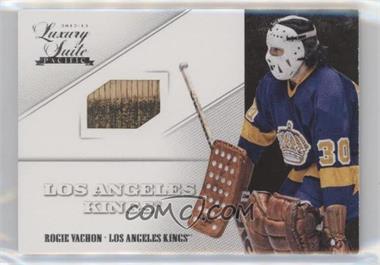 2012-13 Panini Rookie Anthology - Luxury Suite #37 - Memorabilia - Rogie Vachon