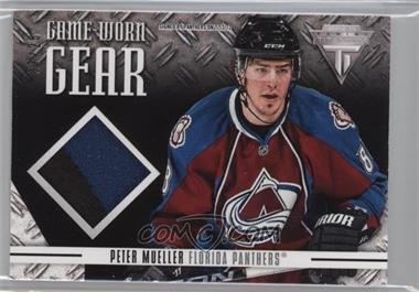 2012-13 Panini Rookie Anthology - Titanium Game Worn Gear - Patch #GG-PM - Peter Mueller /25