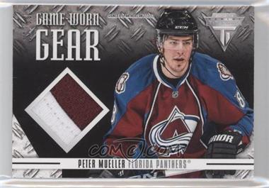 2012-13 Panini Rookie Anthology - Titanium Game Worn Gear - Prime #GG-PM - Peter Mueller /50