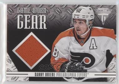 2012-13 Panini Rookie Anthology - Titanium Game Worn Gear #GG-DB - Daniel Briere