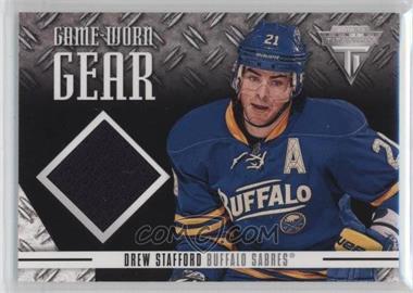 2012-13 Panini Rookie Anthology - Titanium Game Worn Gear #GG-DW - Drew Stafford