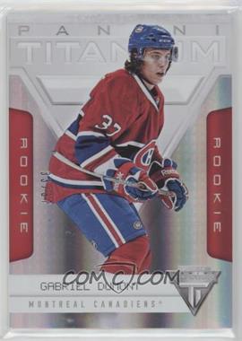 2012-13 Panini Rookie Anthology - Titanium Rookies #29 - Gabriel Dumont /37