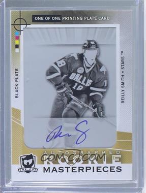 2012-13 SP Authentic - [Base] - The Cup Masterpieces Printing Plate Black Framed #SPA-217 - Autographed Future Watch - Reilly Smith /1 [Noted]