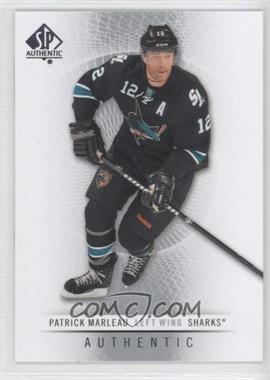 2012-13 SP Authentic - [Base] #118 - Patrick Marleau