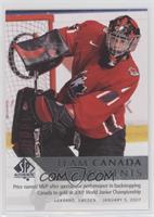 Team Canada Moments - Carey Price