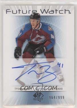 2012-13 SP Authentic - [Base] #215 - Future Watch - Tyson Barrie /999