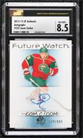 Future Watch - Jason Zucker [CSG 8.5 NM/Mint+] #/999