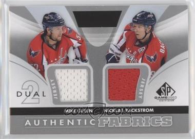 2012-13 SP Game Used Edition - Authentic Fabrics Dual #AF2-GB - Mike Green, Nicklas Backstrom