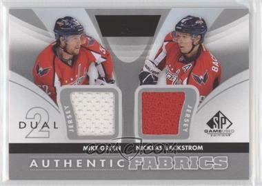 2012-13 SP Game Used Edition - Authentic Fabrics Dual #AF2-GB - Mike Green, Nicklas Backstrom