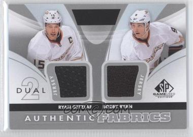 2012-13 SP Game Used Edition - Authentic Fabrics Dual #AF2-GR - Ryan Getzlaf, Bobby Ryan