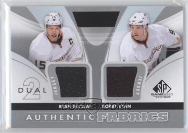 2012-13 SP Game Used Edition - Authentic Fabrics Dual #AF2-GR - Ryan Getzlaf, Bobby Ryan