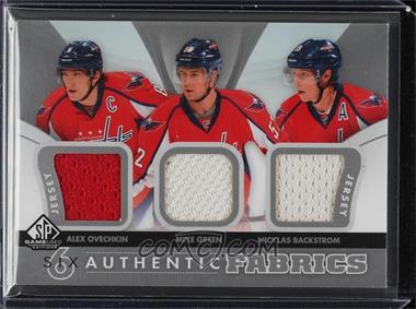 2012-13 SP Game Used Edition - Authentic Fabrics Six #AF6-WASTBY - Steven Stamkos, Vincent Lecavalier, Nicklas Backstrom, Mike Green, Martin St. Louis, Alexander Ovechkin /25