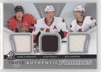 Daniel Alfredsson, Jason Spezza, Erik Karlsson