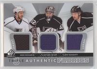 Mike Richards, Jonathan Quick, Drew Doughty