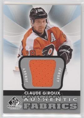 2012-13 SP Game Used Edition - Authentic Fabrics #AF-CG - Claude Giroux