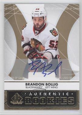 2012-13 SP Game Used Edition - [Base] - Autographs #111 - Authentic Rookies - Brandon Bollig