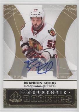 2012-13 SP Game Used Edition - [Base] - Autographs #111 - Authentic Rookies - Brandon Bollig