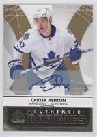 Authentic Rookies - Carter Ashton