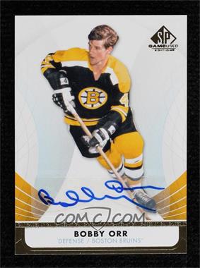 2012-13 SP Game Used Edition - [Base] - Autographs #91 - Bobby Orr