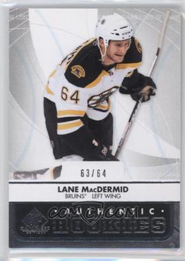 2012-13 SP Game Used Edition - [Base] #104 - Authentic Rookies - Lane MacDermid /64
