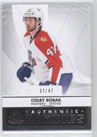 Authentic Rookies - Colby Robak #/47