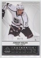 Authentic Rookies - Jordan Nolan #/71