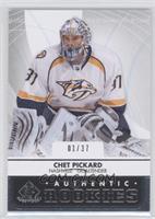 Authentic Rookies - Chet Pickard #/37