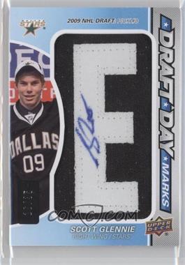 2012-13 SP Game Used Edition - Draft Day Marks #DDM-SG.E - Scott Glennie (Letter E) /35