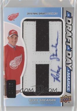 2012-13 SP Game Used Edition - Draft Day Marks #DDM-SH.H - Riley Sheahan (Letter H) /35