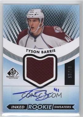 2012-13 SP Game Used Edition - Inked Rookie Sweaters #IRS-TB - Tyson Barrie /99